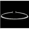 Image 1 : 0.82ctw Diamond Bracelet - 14KT White Gold