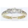 Image 1 : 1.00ctw Diamond Ring - 10KT Yellow Gold