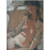 Image 1 : MCINNIS, Robert Ford, 1942-   .  "Seated Nude".  Huile sur panneau, signée et datée "1985".  Oil...