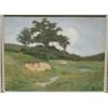 ROBERTSON, Samuel, 1868-1943.  "Paysage d'Été".  Huile sur panneau, signée....