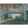 BELANGER, Louis Joseph Octave, 1886-1972.  "In Chaleur Bay".  Huile sur toile, signée et titrée v...