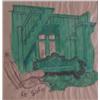 Image 1 : BIELER, André Charles, R.C.A., 1896-1989.  "Le Sofa".  Gravure sur bois, signée au crayon.  Woodc...