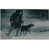 Image 1 : BLACKWOOD, David Lloyd, R.C.A., 1941-    .  "Northern Patrol, R.C.M.P.".  Eau-forte, signée, titr...