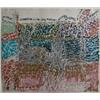 Image 1 : RIOPELLE, Jean Paul, R.C.A., 1923-2002.  "Anticosti 20-Automne".  Mélange, signé.  Mixed media. S...