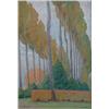 Image 1 : MAILLARD, Charles, 1887-1973.  "The Tree lined Boulevard".  Huile sur panneau, signée.  École can...