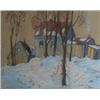 Image 1 : NORWELL, Graham Noble, 1901-1967.  "The Farmhouse in Winter".  Pastel, signé et daté "1923".  Pas...