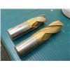 Image 1 : DoAll 1" Gold End Mill Cutters