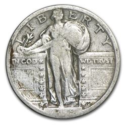 1919-D Standing Liberty Quarter Fine