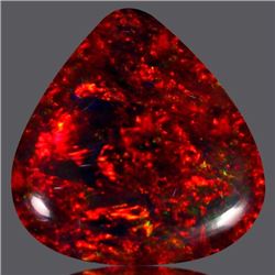 Stunning Full Fire Natural Black Opal 7.09 carats