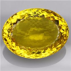 Natural Lemon Citrine Gemstone 100.54 Carats - VVS