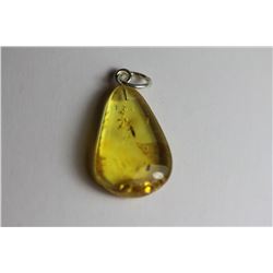 Natural Amber Pendant