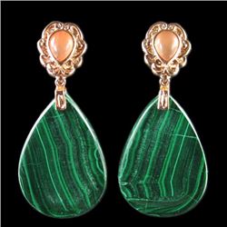 Natural Stone Diamond Polished Earings