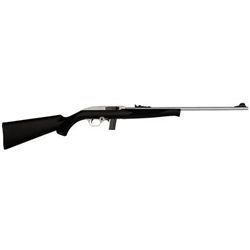 *NEW* MOSSBERG 37021 702 Plinkster SA 22 Long Rifle 21" Blk Syn Stock Brushed Chrome 884110370211