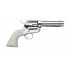 Image 1 : *NEW* 1873 Single Action Revolver 45LC 4.75" Barrel Nickel/White PVC SKU: SAT73-131