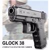*NEW* GLOCK G38 45 GAP 4" 8+1 Fixed Sights Poly Grip/Frame Black 764503385025