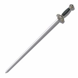 *NEW* COLD STEEL, Jade Lion Gim, Cord Wrapped Handle, Damascus w/Scabbard 705442007708
