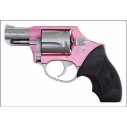 ^NEW^ CHARTER ARMS 53831 Pink Lady UL DAO 38 Spl 2" 5rd Blk Rubber Grip Pink Alum/SS 678958538311