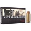 Nosler Match Grade 40 S&W Jacketed Hollow Point 180 Grain 250 Rounds UPC 054041512121