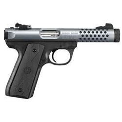 Ruger Mark III 22/45 Lite Semi Auto Rimfire Pistol 22LR 4.4" 10+1 Zytel Grips Blued UPC:736676039067