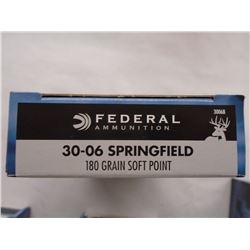 80 Rnds Federal 30-06 Springfield 180gr SP