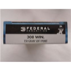 80 Rnds Federal 308 Win  150gr SP