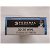Image 1 : 80 Rnds Federal 30-30 Win 170gr SP RN