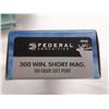 Image 1 : 80 Rnds Federal 300 Win Short Mag 180gr SP