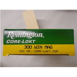 80 Rnds Remington Core-Lokt 300 Win Mag 150gr PSP