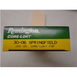 80 Rnds Remington Core-Lokt 30-06 165gr PSP