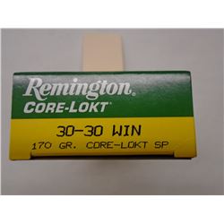 80 Rnds Remington Core-Lokt 30-30 Win 170gr SP