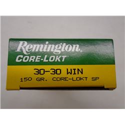 80 Rnds Remington Core-Lokt 30-30 Win 150gr SP