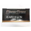 Image 1 : 200 Rnds Blazer Brass 45 Auto 230 gr FMJ