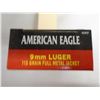 Image 1 : 200 Rnds American Eagle 9mm Luger 115gr FMJ