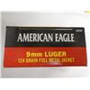 Image 1 : 200 Rnds American Eagle 9mm Luger 124gr FMJ