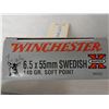 Image 1 : 80 Rnds Winchester 6.5x55 Swedish 140gr SP