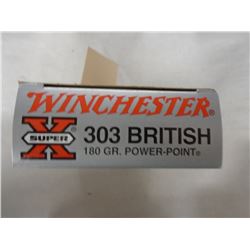 80 Rnds Winchester 303 British 180gr JSP