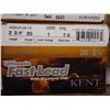 Image 1 : 100 Rnds Kent Fast Lead 20ga 2 3/4in, 1 load, 7.5 shot 1255 fps