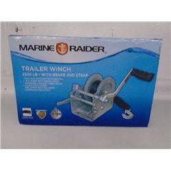 Marine Raider 2500 lb Trailer Winch