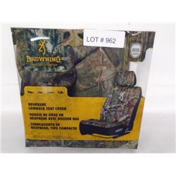 Browning Neoprene Lowback Seat Cover