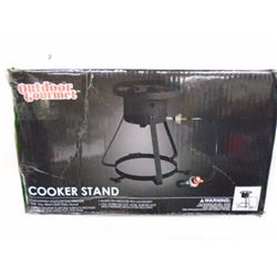 Outdoor Gourmet Cooker Stand