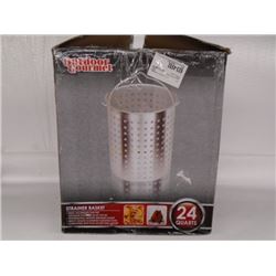 Outdoor Gourmet Strainer Basket