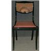 Image 1 : Un ensemble de six chaises et de deux fauteuils de salle à manger de style Regency en bois relaqu...