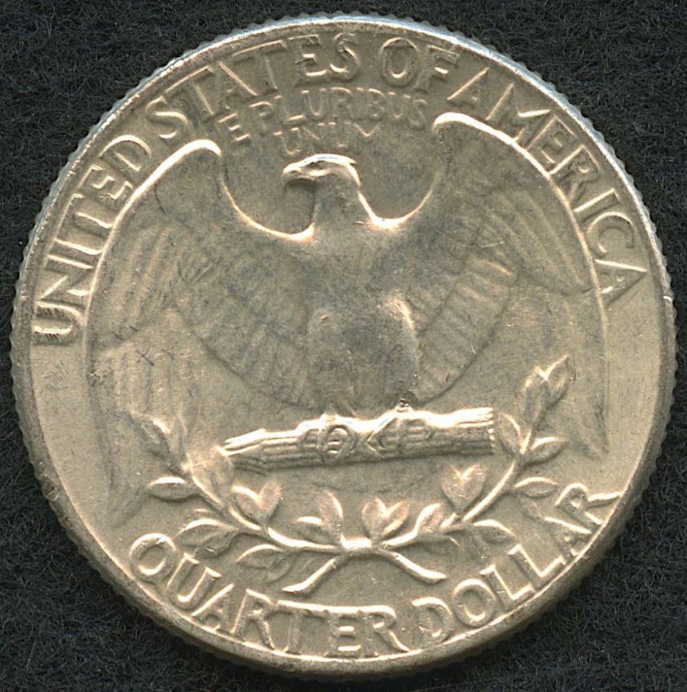 1964 Washington Quarter Dollar Silver Coin