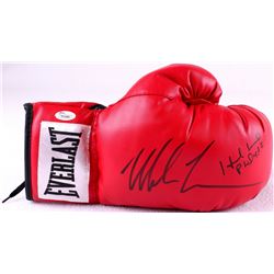 Mike Tyson & Evander Holyfield Signed Everlast Boxing Glove (JSA LOA)
