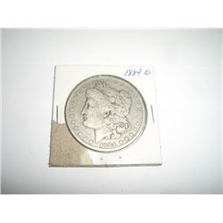 1884-O *NEW ORLEANS* SILVER MORGAN DOLLAR *NICE EARLY SILVER MORGAN DOLLAR*!! MORGAN SILVER DOLLAR C