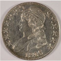1826 BUST HALF DOLLAR AU/BU