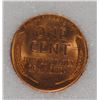 Image 3 : 1909 LINCOLN CENT, NNC GRADED GEM BU RED