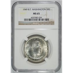 1949 BOOKER T WASHINGTON COMMEM NGC MS65
