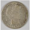 Image 1 : 1907-D BARBER QUARTER VF-XF LUSTRE