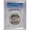 Image 1 : 1943 WALKING LIBERTY HALF DOLLAR PCGS MS65 GEM BLAST WHITE